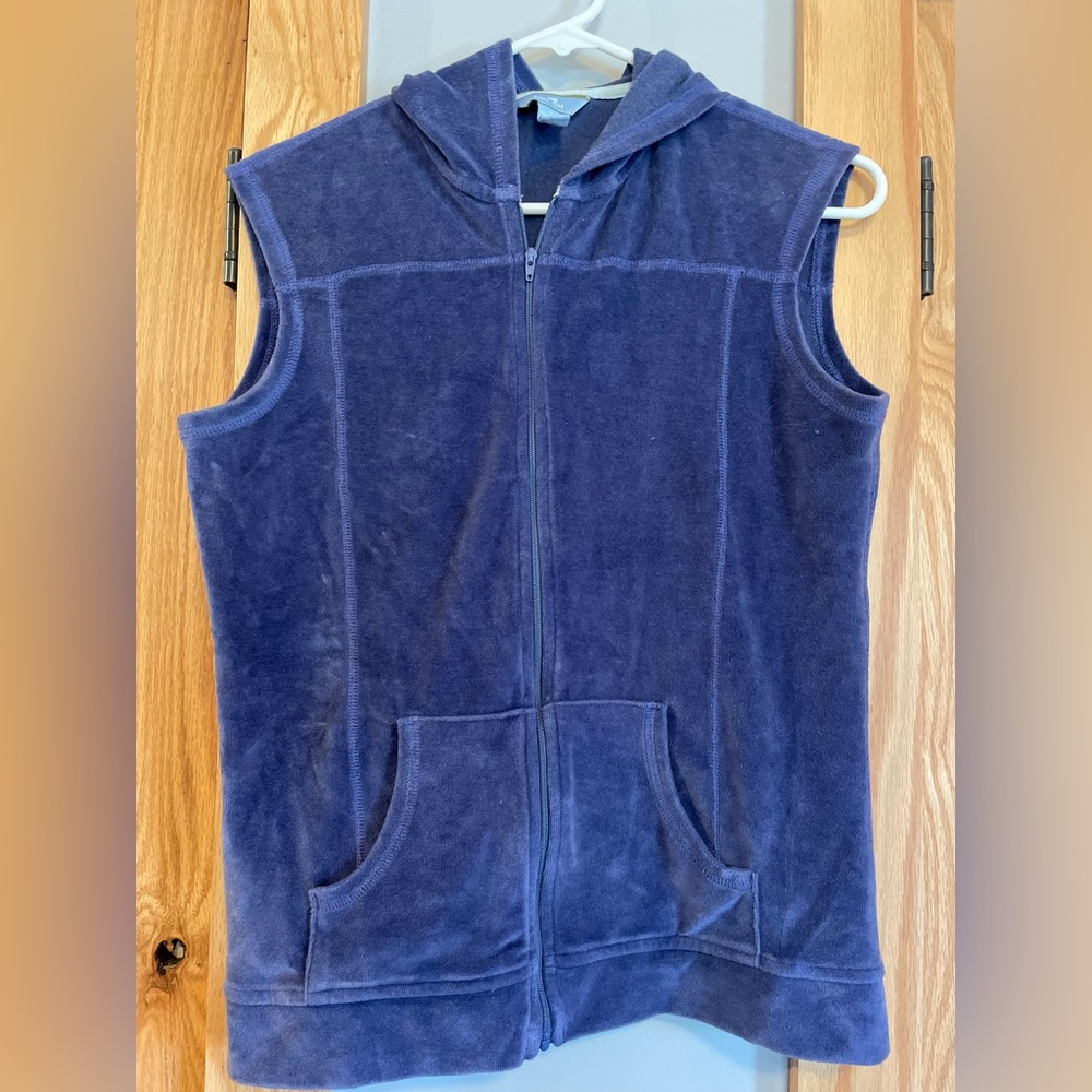 Horny Toad Hooded Zip Vest